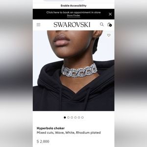 Brand New Swarovksi choker